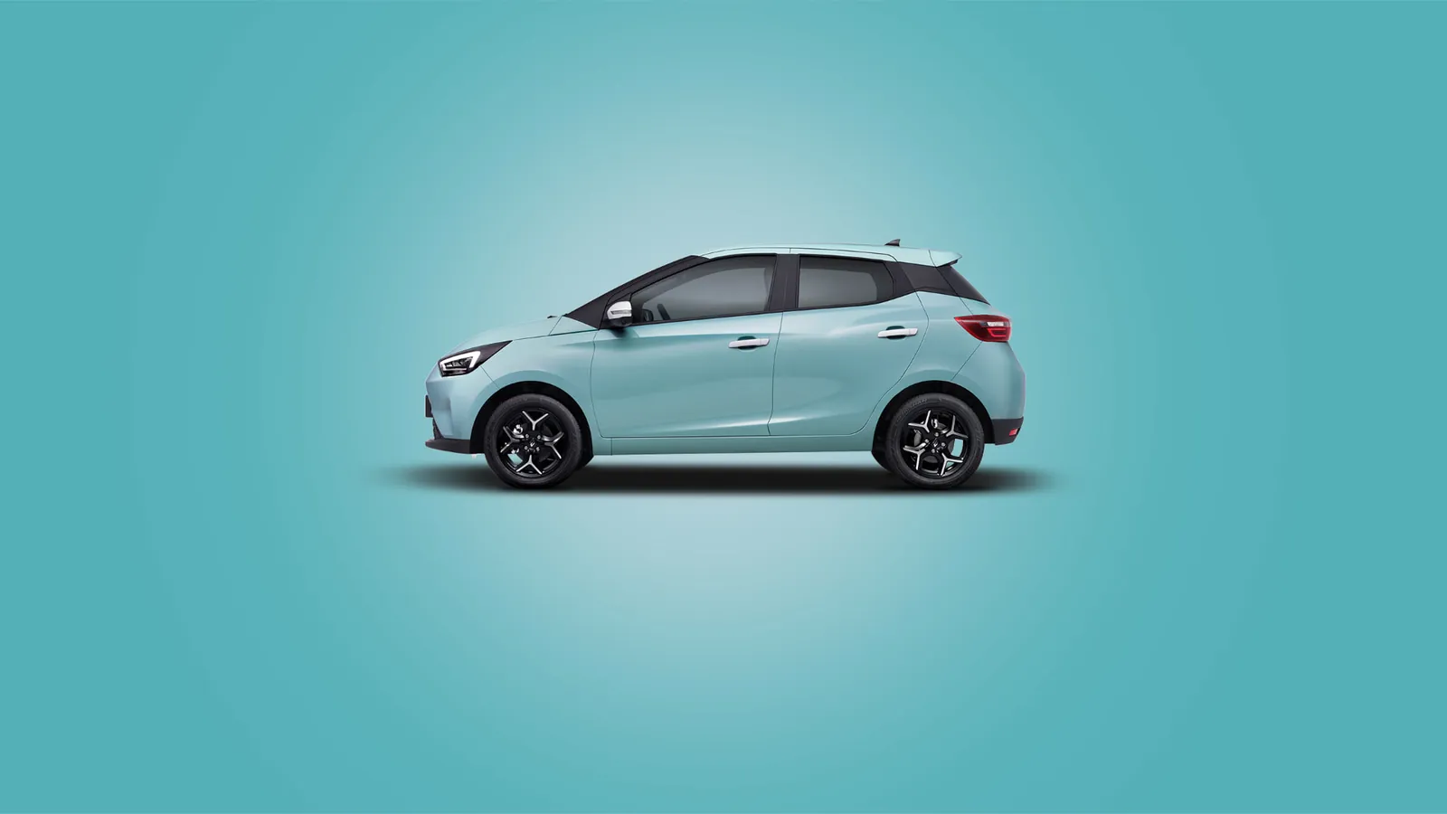 JMEV EV3 in Mist Green